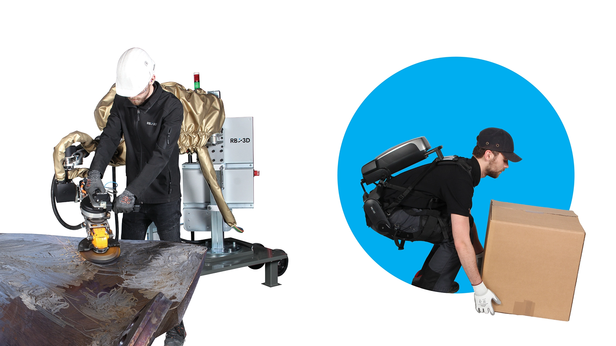 Exoback - Exosquelette qui previent et reduit les TMS - RB3D