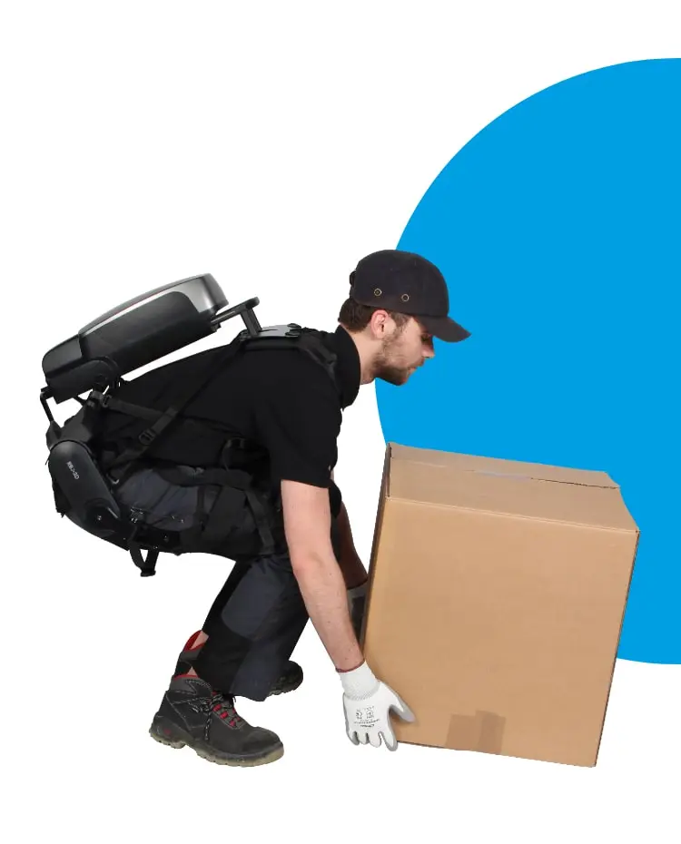 Exoback - Exosquelette qui previent et reduit les TMS - RB3D - Exosquelette / Cobot
